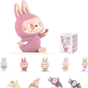 POP MART The Monsters Lazy Yoga Series LABUBU - 4 Figures